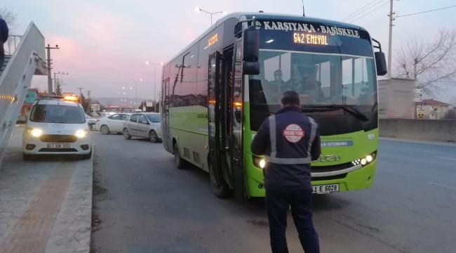 Toplu taşımada pandemi denetimi  