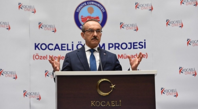 Vali Yavuz, ''Kocaeli ÖNEM Projesi'ni tanıttı!