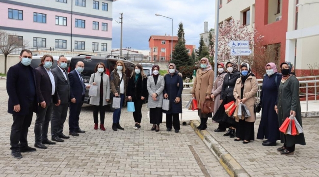 Başkan Acay'dan Sağlık Çalışanlarına ziyaret!