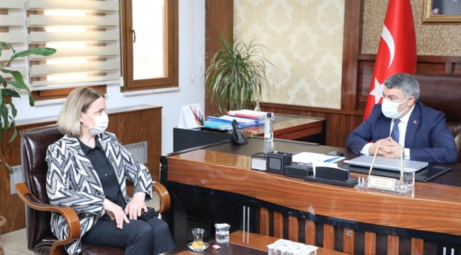 Başkan Şayir, Milletvekili Zeybek'i ağırladı 