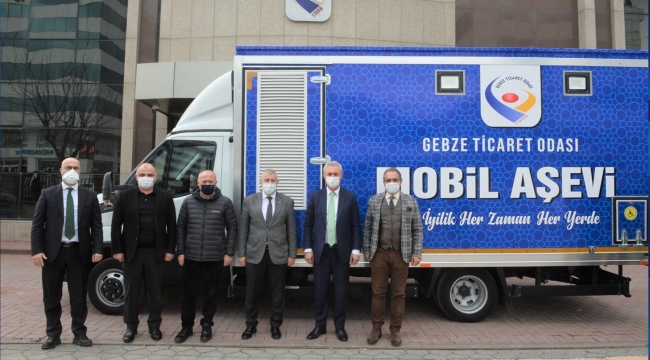 GTO'nun ''Mobil Aş Evi'', göreve başladı