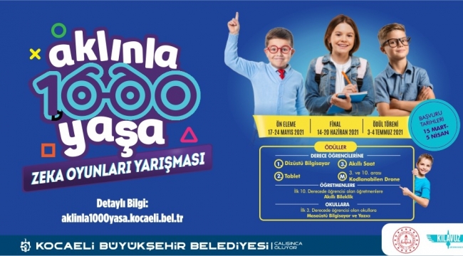 Haydi Çocuklar! ''Aklınla 1000 Yaşa'' başlıyor