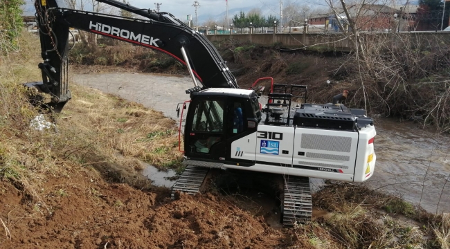 Kocaeli'de 2020 yılında 337 km dere temizliği yapıldı