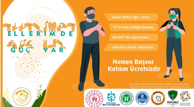 Büyükşehir, işitme engellilerin ellerini güçlendiriyor