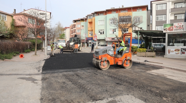 Darıca'da asfalt yama çalışmaları hız kazandı