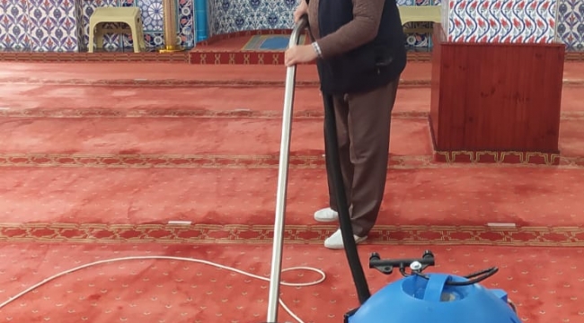 Gebze'de Ramazan öncesi temizlik çalışmaları sürüyor