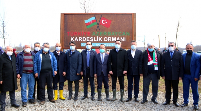 Türkiye – Azerbaycan Kardeşliği bir kez daha Kocaeli’de yeşerecek