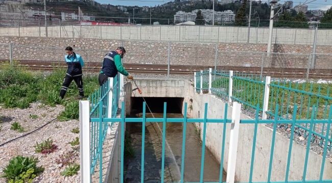 12 İlçede 40 farklı noktada vektörle mücadele yapıldı