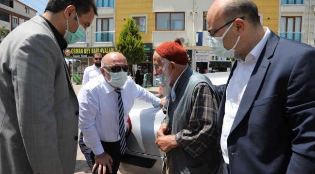 Ak Parti Darıca, Sırasöğütler esnafını ziyaret etti