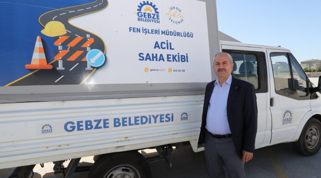 Büyükgöz duyurdu; Acil Saha Ekipleri 7/24 hizmete başladı