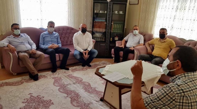 CHP'li Tarhan ve Aktaş'tan taziye ziyaretleri