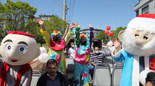 Darıca'da bayram coşkusu evlere taşındı