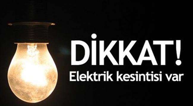 Dikkat! Darıca'da yine elektrik kesintisi olacak