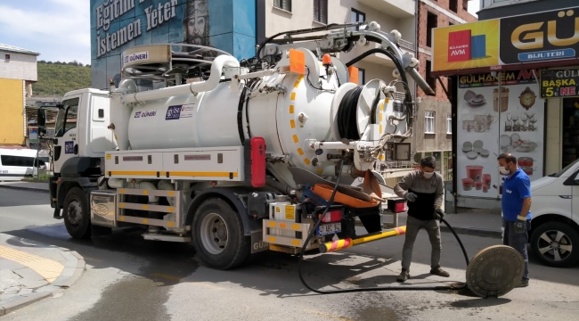 Dilovası'nda altyapı hatlarında temizlik yapılıyor