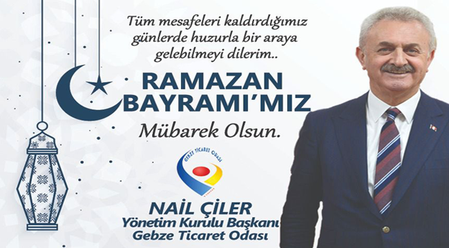 Nail Çiler Ramazan Bayramı kutlaması