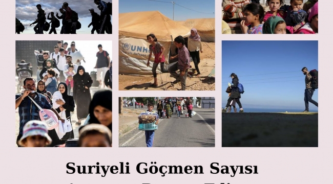 Suriyeli göçmen sayısı artmaya devam ediyor