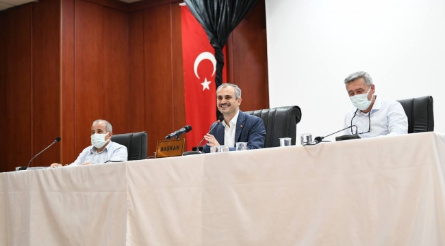 Çiftçi'den stajyer öğrencilere nasihatler