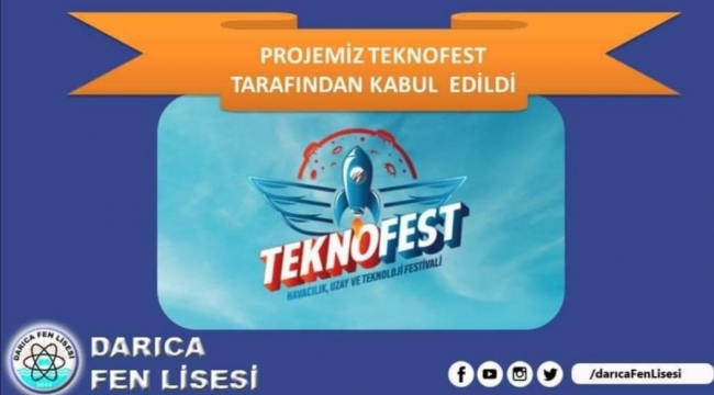 Darıca Fen Lisesi Teknofest'e katılıyor!