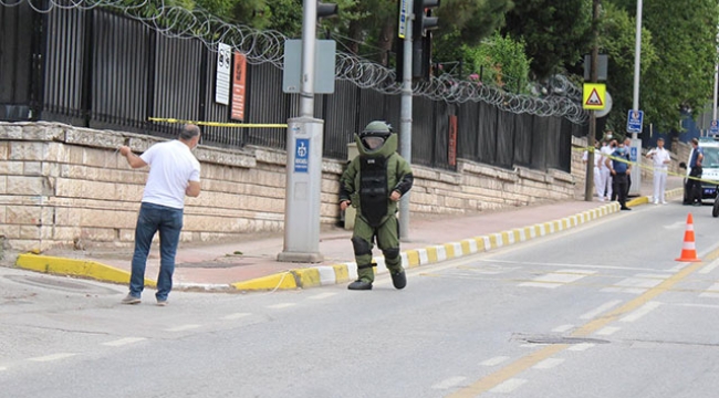 Kocaeli'de şüpheli paket fünye ile patlatıldı