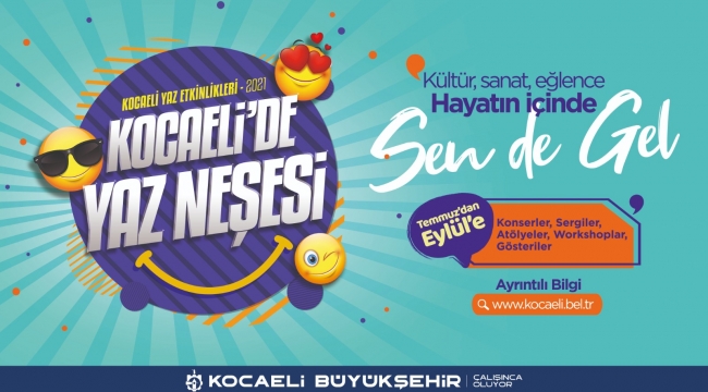 Kocaeli'nin 12 ilçesinde ünlü isimler konser verecek!