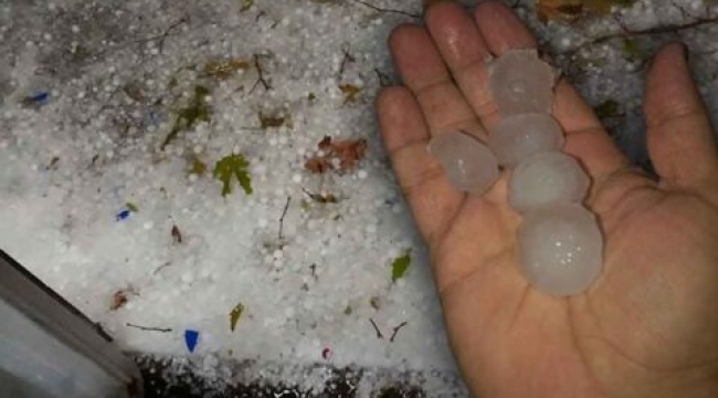 Meteoroloji Kocaeli'yi uyardı: Dolu yağışı riski var!