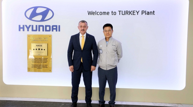 Başkan Büyükakın'dan Hyundai'e tebrik ziyareti