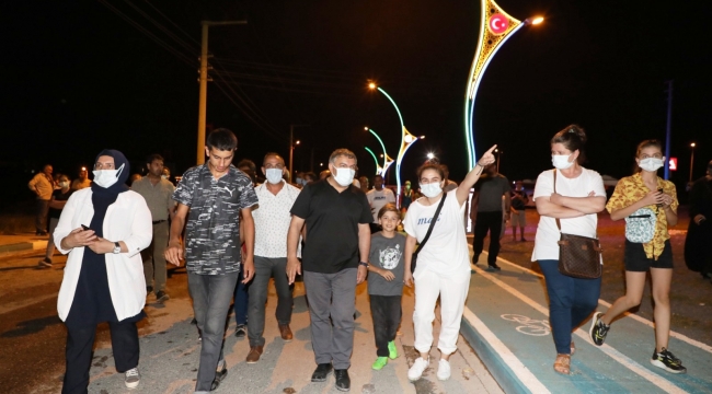 Başkan Şayir'den Diliskelesi'ne yürüyüş yolu 