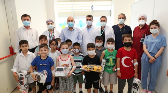 Büyükgöz’den sünnet çocuklarına moral
