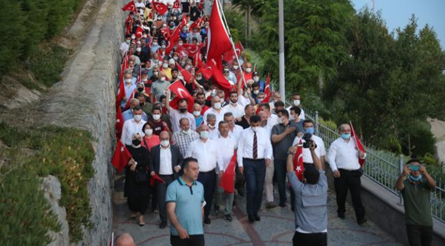 Darıca 15 Temmuz'da tek yürek oldu