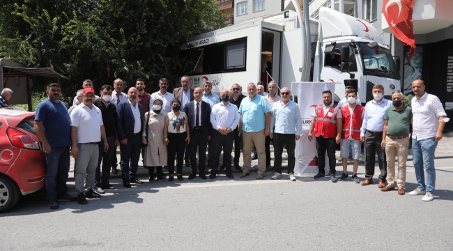 MHP Darıca kan bağışı kampanyası düzenledi