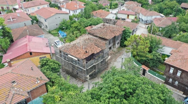 Tarihi Tavşancıl Evleri'nde ilk çalışma başladı 