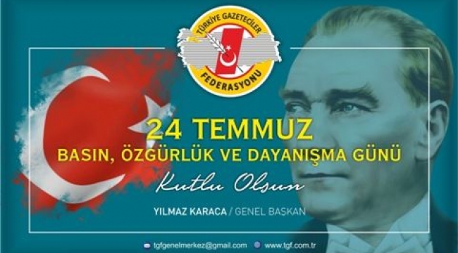 TGF : "24 Temmuz Bayram değil, dayanışma günü"