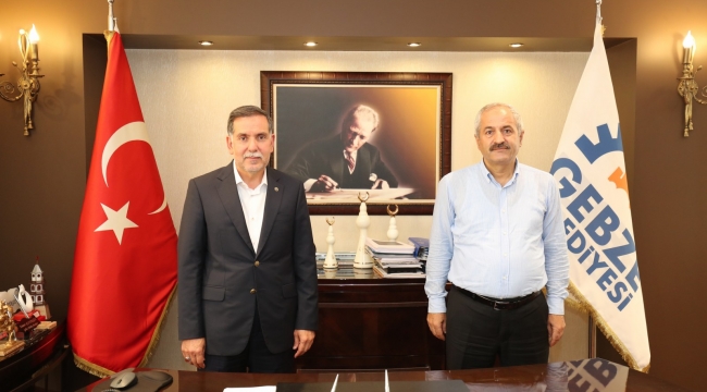 Başkan Büyükgöz'e; AK Parti Genel Merkez'den Konuk Başkan