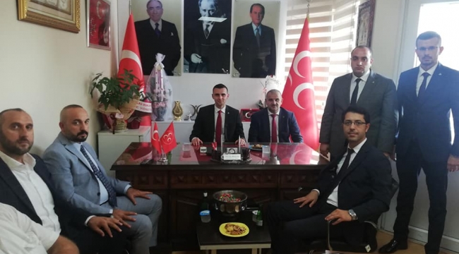Başkan Kurt'tan MHP Darıca'ya ziyaret