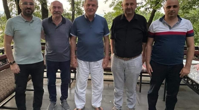 Başkanlardan Karaosmanoğlu'na tebrik ziyareti