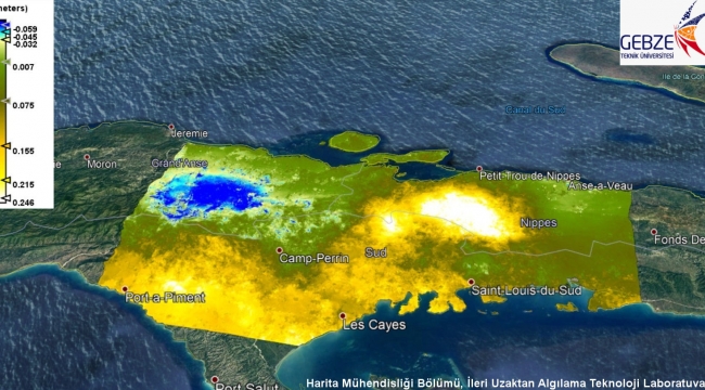 Haiti Depremi GTÜ Akademisyenleri tarafından haritalandı