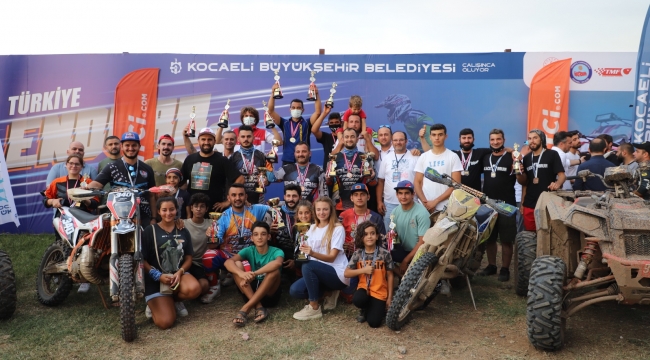 Kocaeli'de Enduro ve ATV Şöleni'nin 2. ayak yarışları nefesleri kesti