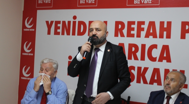 Yeniden Refah Partisi MKYK üyesi, Darıca'da partilileriyle buluştu