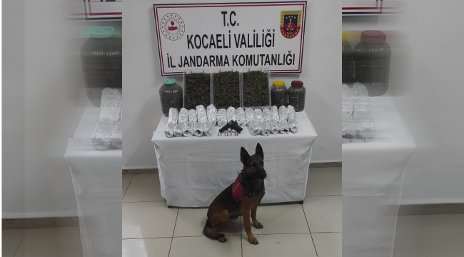 4 Kilo 380 Gram esrar ele geçirildi