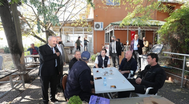 Başkan Büyükgöz Muallimköy Sakinlerini Dinledi