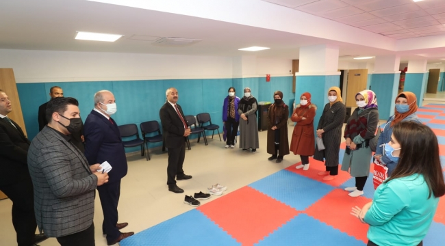 Büyükgöz, GESMEK'li kursiyerlere konuk oldu