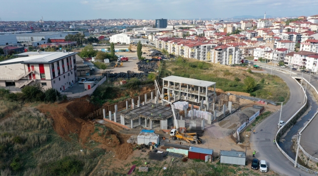 Gebze Beyaz Kalpler Merkezi yoğun çalışma ile yükseliyor