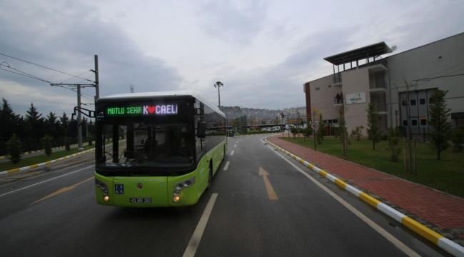 Kocaeli'de toplu taşıma sistemi değişiyor!