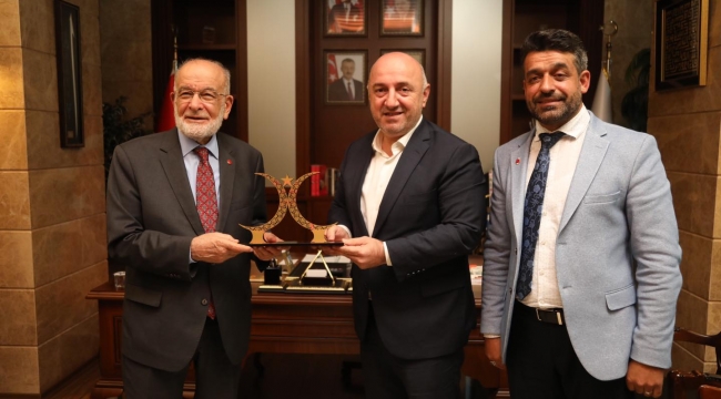 Saadet Partisi Genel Başkanı Temel Karamollaoğlu, Darıca'ya geldi!