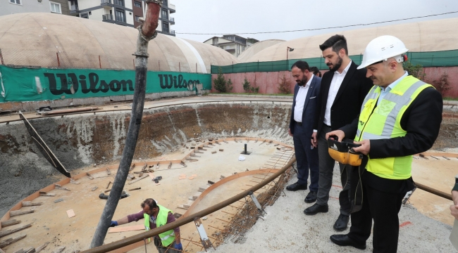 Başkan Büyükgöz, yeni paten parkının temelini attı