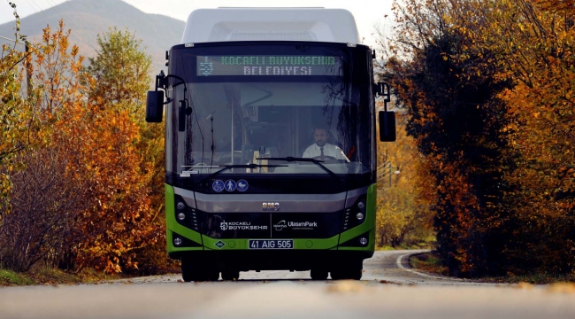 Büyükşehir'in 20 yeni otobüsü seferlere başladı