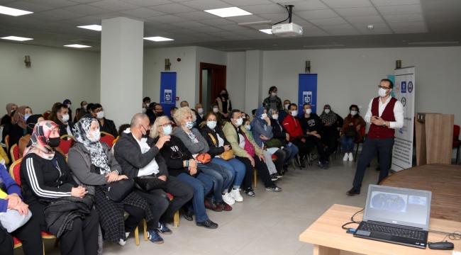 Darıca'da Tedbir-i Mekân Projesi'nde afet eğitimi