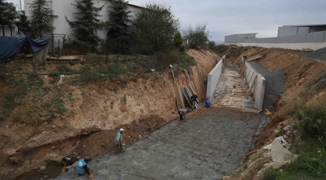 GOSB'ta dere ıslahı çalışmaları başladı