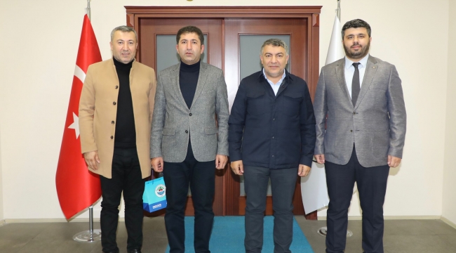 Şayir, Sivas Zara Belediye Başkanı Çelik'i ağırladı  