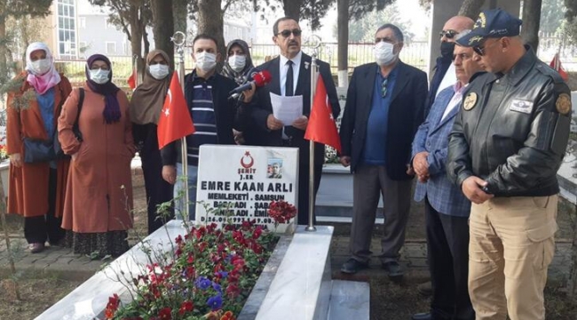 Sosyal medyada şehit mezarına saldırı